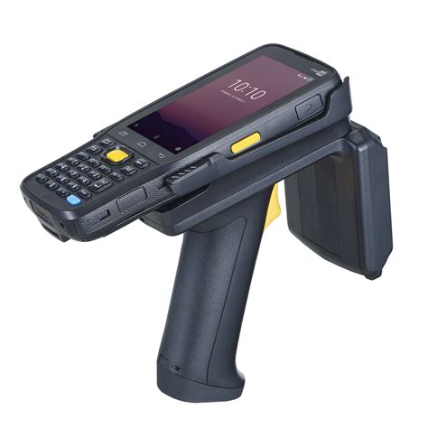 rfid card reader mobile|rf scanner with label printer.